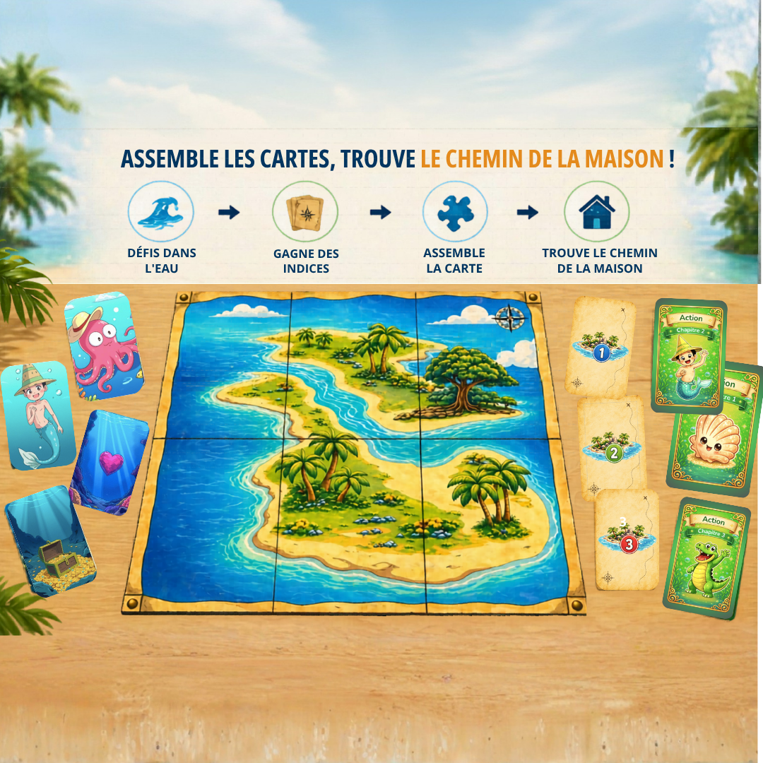 💦🏝PACK EXPLORATEUR NIVEAU 1 🟢 découverte de l'eau